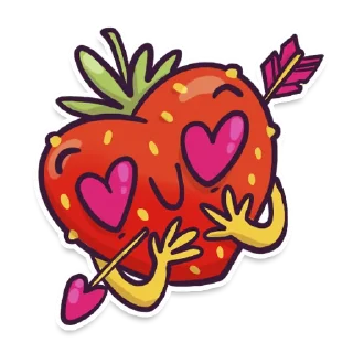 Video sticker 😍 Berries @tryam.art