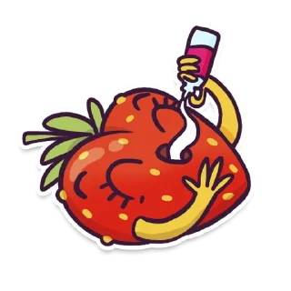 Sticker 🍓 Berries @tryam.art