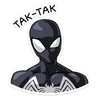 Video sticker 🕷 Человек-Паук. Костюм Симбиот (@TgSticker)