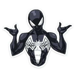 Video sticker 🕷 Человек-Паук. Костюм Симбиот (@TgSticker)