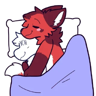 Sticker 🤗 SparkTheFox - @SparkTheFoxxo