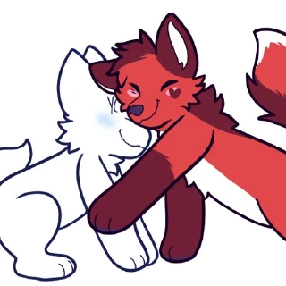 Sticker 😄 SparkTheFox - @SparkTheFoxxo