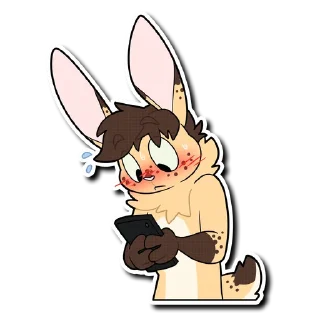 Sticker 😳 A Bunny Named Sunny