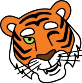 Sticker 😉 Tiger