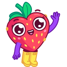 Sticker 👋 Sweety Strawberry