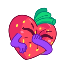 Sticker 🤦‍♂️ Sweety Strawberry