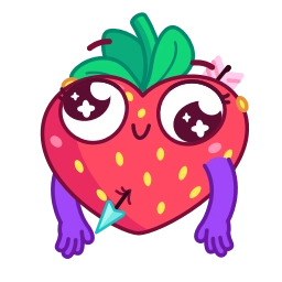 Sticker 🤪 Sweety Strawberry