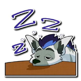 Sticker 😴 Auzbuzzard