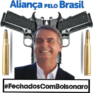 Sticker 🙂 BOLSONARO 2022