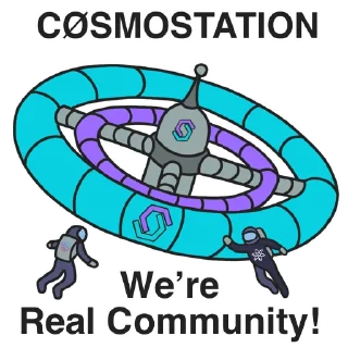 Sticker 👥 Cosmostation