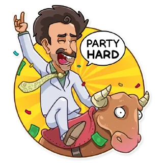 Sticker 🥳 Borat Sagdiyev