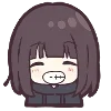 Sticker 😁 Menhera-chan. Emoji :: @line_emoji