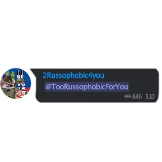 Sticker 🗿 2Russophobic4you