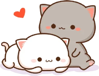 Sticker ❤️ Mochi Mochi Peach Cat :: @line_stickers