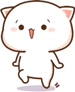 Sticker 🏃‍♀️ Mochi Mochi Peach Cat :: @line_stickers