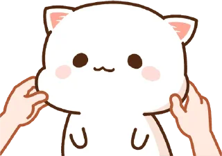 Sticker 🙂 Mochi Mochi Peach Cat :: @line_stickers