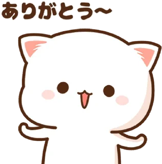 Sticker 😃 Mochi Mochi Peach Cat :: @line_stickers