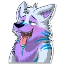 Sticker 😛 Keenora Fluffball