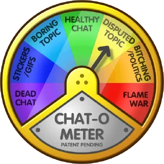 Sticker 4️⃣ Chat-O-Meter