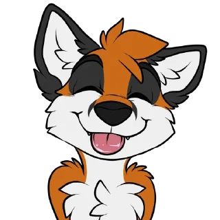 Sticker 😝 Fox by Muzz