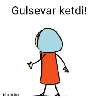 Video sticker ✋️ Gulsevar @Qonshubot