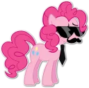 Sticker 😎 Pinkie Pie Division