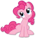 Sticker 😏 Pinkie Pie Division