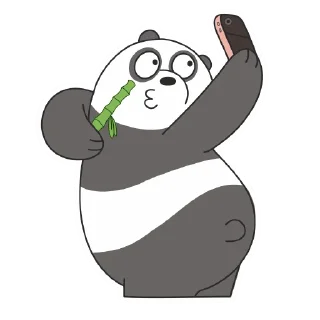 Sticker 😙 Panda LizF