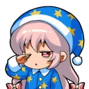 Sticker 😴 Fujiwara no Mokou smug faces