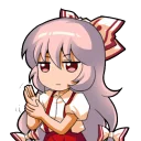 Sticker 👏 Fujiwara no Mokou smug faces