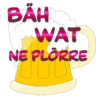 Sticker 🍺 Mystisch