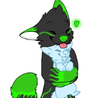 Sticker 💚 ✨Mel~fox✨ @Melwolft