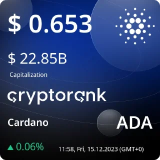 Sticker 💵 TOP 30 Cryptos by CryptoRank.io