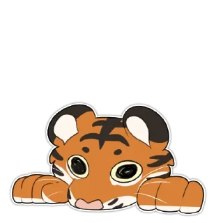 Sticker 👀 Kao Tigris