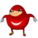 Sticker 🇺🇬 Ugandan Knuckles @perverse