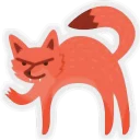 Sticker 😡 Facebook Foxes