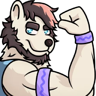 Sticker 💪 BarleyTheBurr