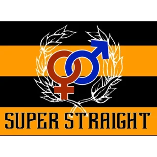 Sticker 👩‍❤️‍👨 Super Straight