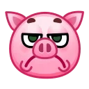 Sticker 😟 Pig stickers @TgSticker