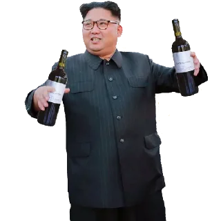 Sticker 🥂 KimJongUn