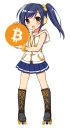 Sticker ☺️ Bitcoin-chan @TgSticker