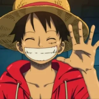 Sticker 🤚 MONKEY D. LUFFY