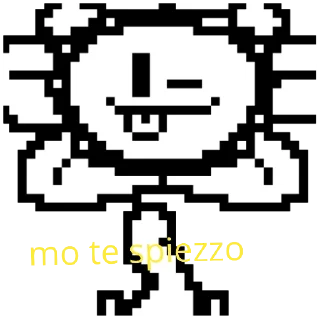 Sticker 😈 Undertale no sans