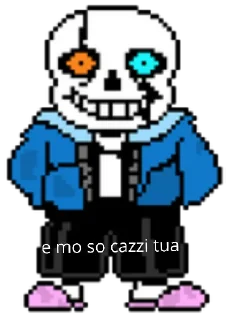 Video sticker 😈 Undertale no sans