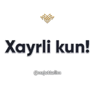 Sticker 🏞 Najot Ta‘lim