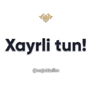 Sticker 🌃 Najot Ta‘lim