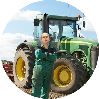 Sticker 🚜 Лысый из Mobiltelefon