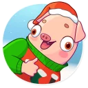 Video sticker 👍 Mr. Piggy