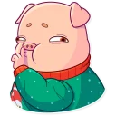 Sticker 🤫 Mr. Piggy