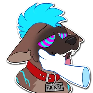 Sticker 😵‍💫 Flash OtterYeen